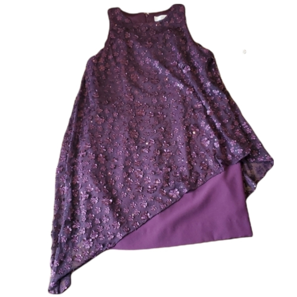 NWT Tahari Floral floral dress sz 12 - Picture 3 of 10